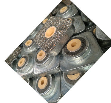 Cina Piccolo dei mattoni refrattari della fornace dell'incollatura di biossido di zirconio curvo con l'ugello della siviera del pozzetto di colata fornitore
